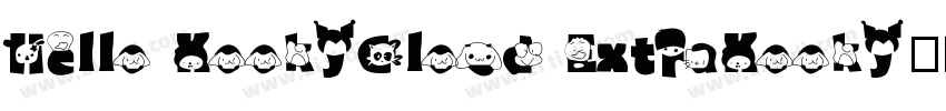 Hello KookyCloud ExtraKooky字体转换